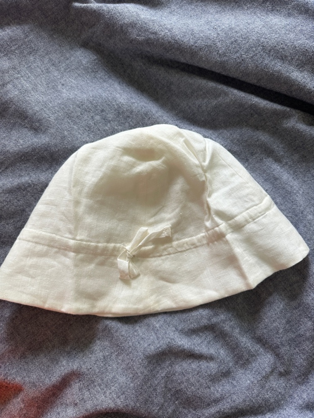 Bonpoint Grigri Linen Hat